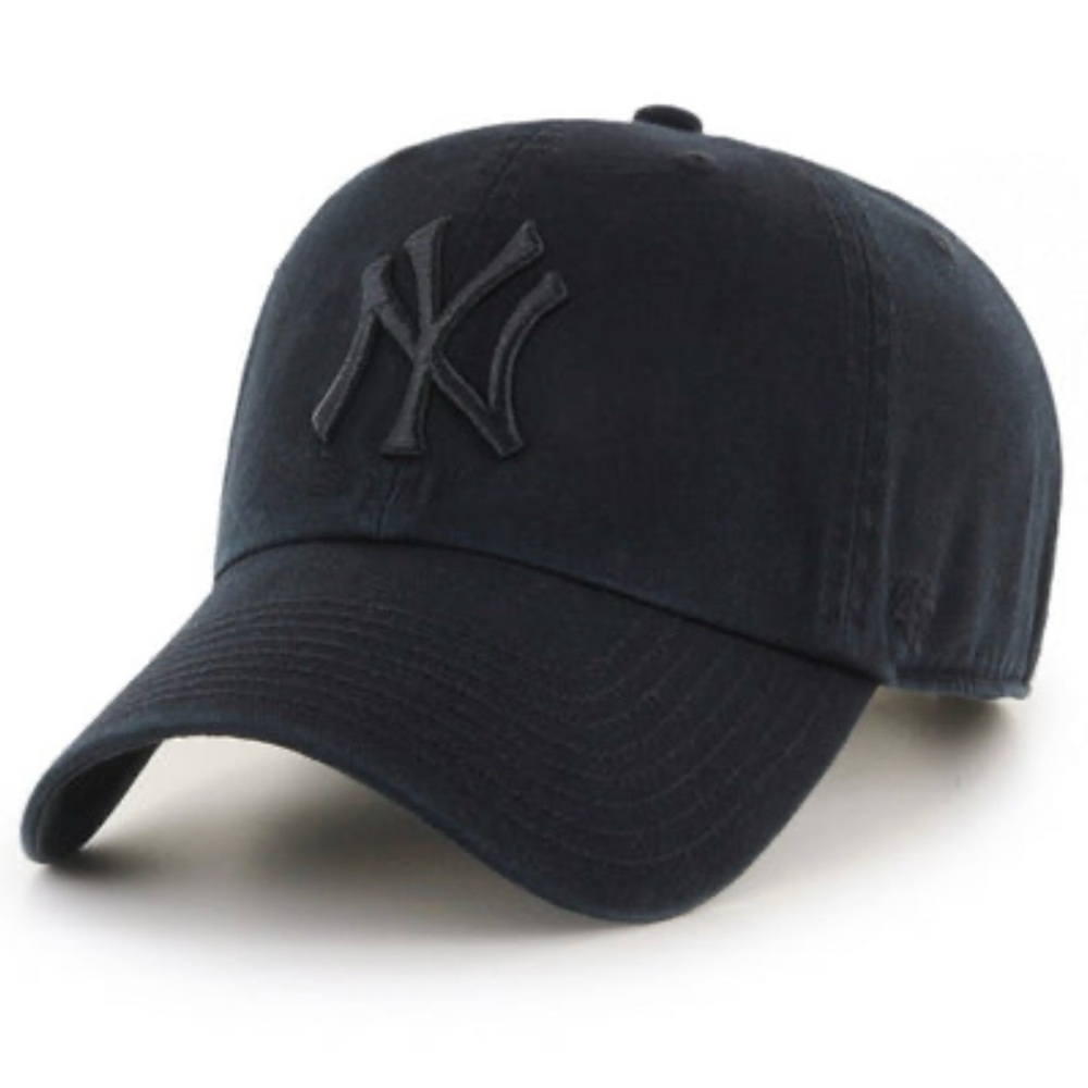 Stylish Black NY Logo Cap